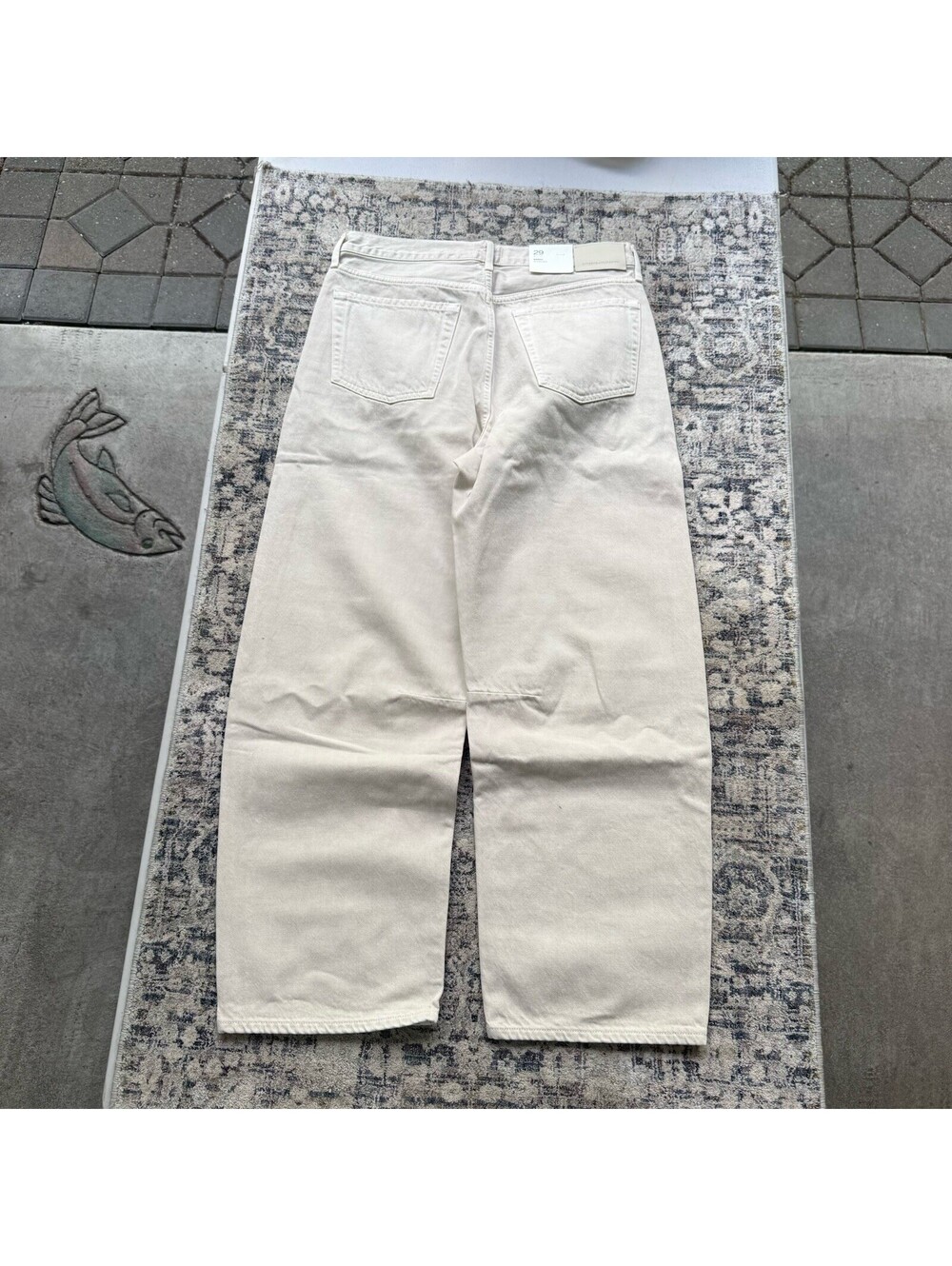 CITIZENS OF HUMANITY Miro Relaxed Jean Women's Size 29 Almondette - Picture 4 of 4